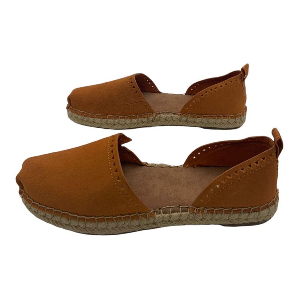 Toms Katalina Espadrille Saffron Suede Shoes US Women's 5.5 - Picture 9 of 10